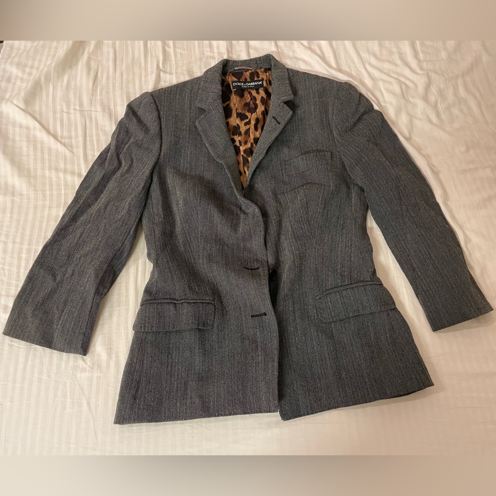 Dolce and Gabbana wool blazer size 42